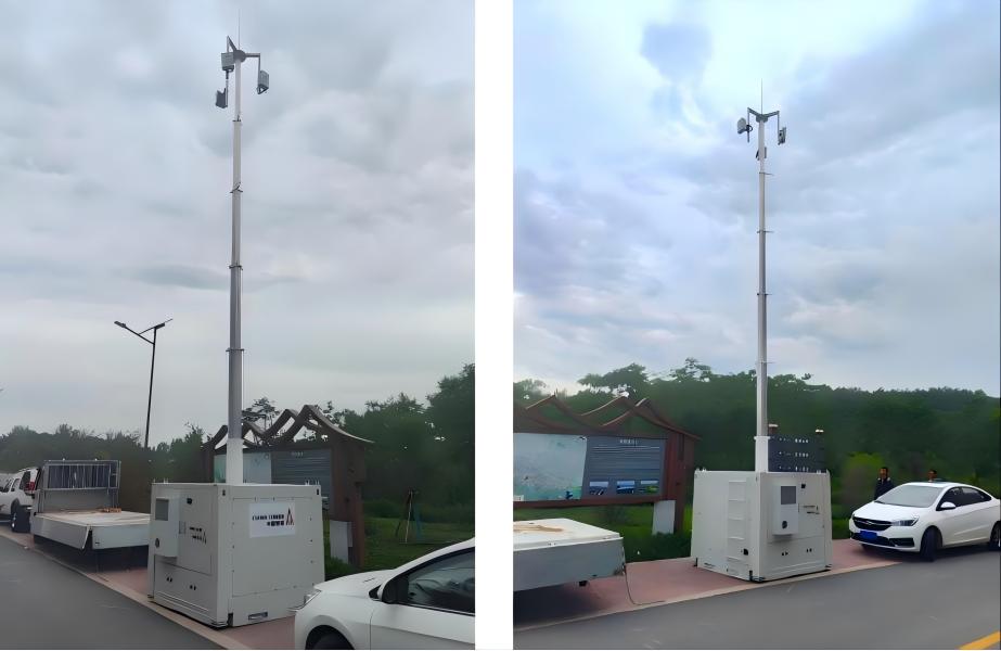 Armoire de télécommunications d'urgence en Chine
